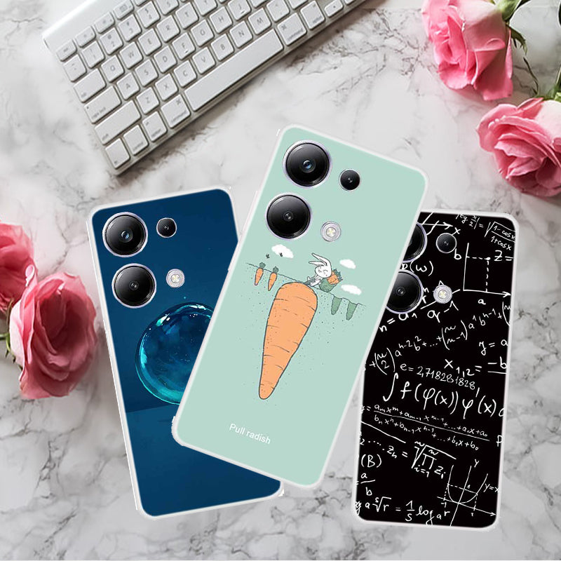 For Xiaomi Redmi Note 13 Pro 4G / Poco M6 Pro 4G Case Pattern Printing Soft TPU Phone Shell For Xiaomi Redmi Note 13 Pro 4G / Poco M6 Pro 4G Case Pattern Printing Soft TPU Phone Shell